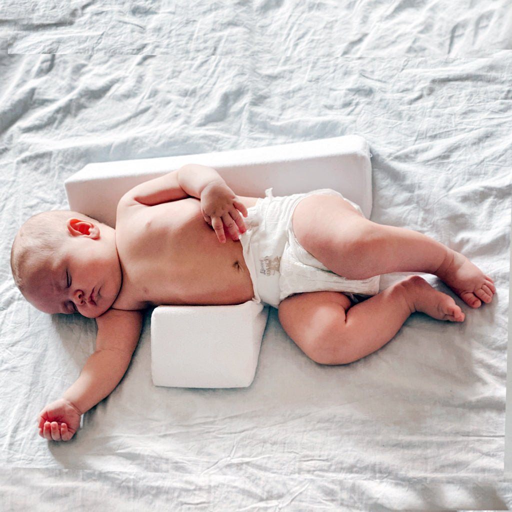 Baby Sleep Positioner Wedge Pillow for Safe Side Sleeping Infants Newborn Cushion Support Nursery Crib Bassinet Accessory 0-12 Months