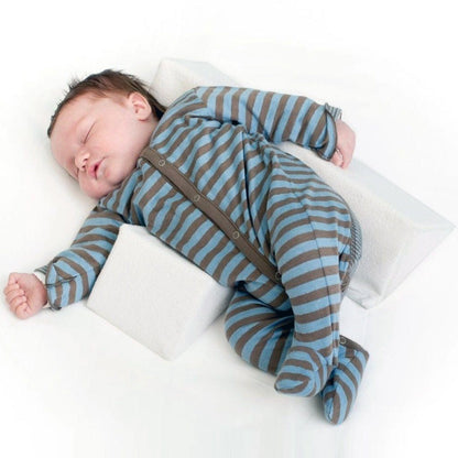 Baby Sleep Positioner Wedge Pillow for Safe Side Sleeping Infants Newborn Cushion Support Nursery Crib Bassinet Accessory 0-12 Months