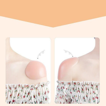 Silicone Shoulder Shapers for Blouses Dresses & Tops – Discreet Grip Insert Pads for Women