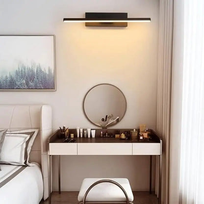 Sleek LED Acrylic Light Bar 14 Inch Minimalist Fixture for Bedroom Hallway Modern Scandinavian Accent Wall Sconce