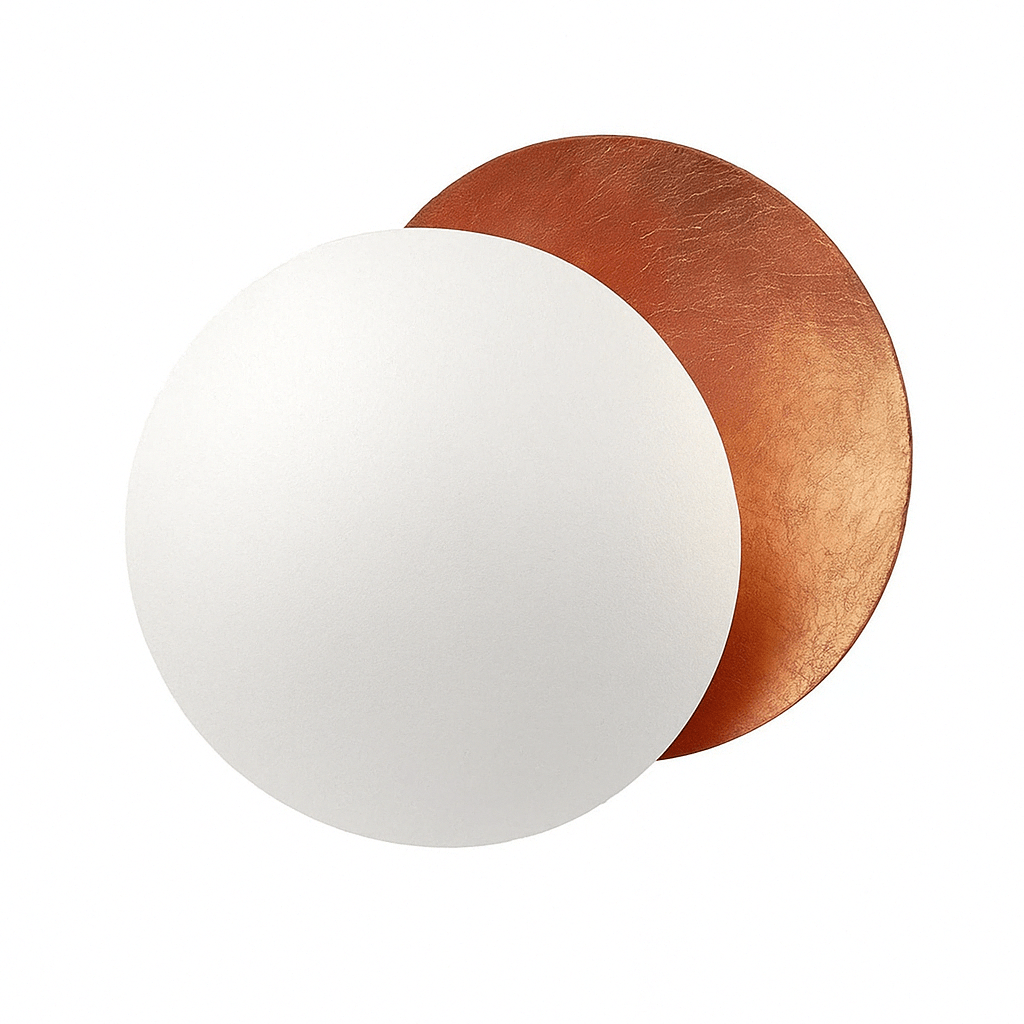 Applique murale Eclipse réglable, disque en métal rotatif de 12 pouces de diamètre, finition noire, éclairage d'ambiance pour chambre, salon, couloir, intérieur