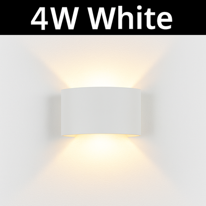 Star-Shaped LED Wall Sconce Light Modern Up Down Indoor Fixture Bedroom Hallway Kitchen