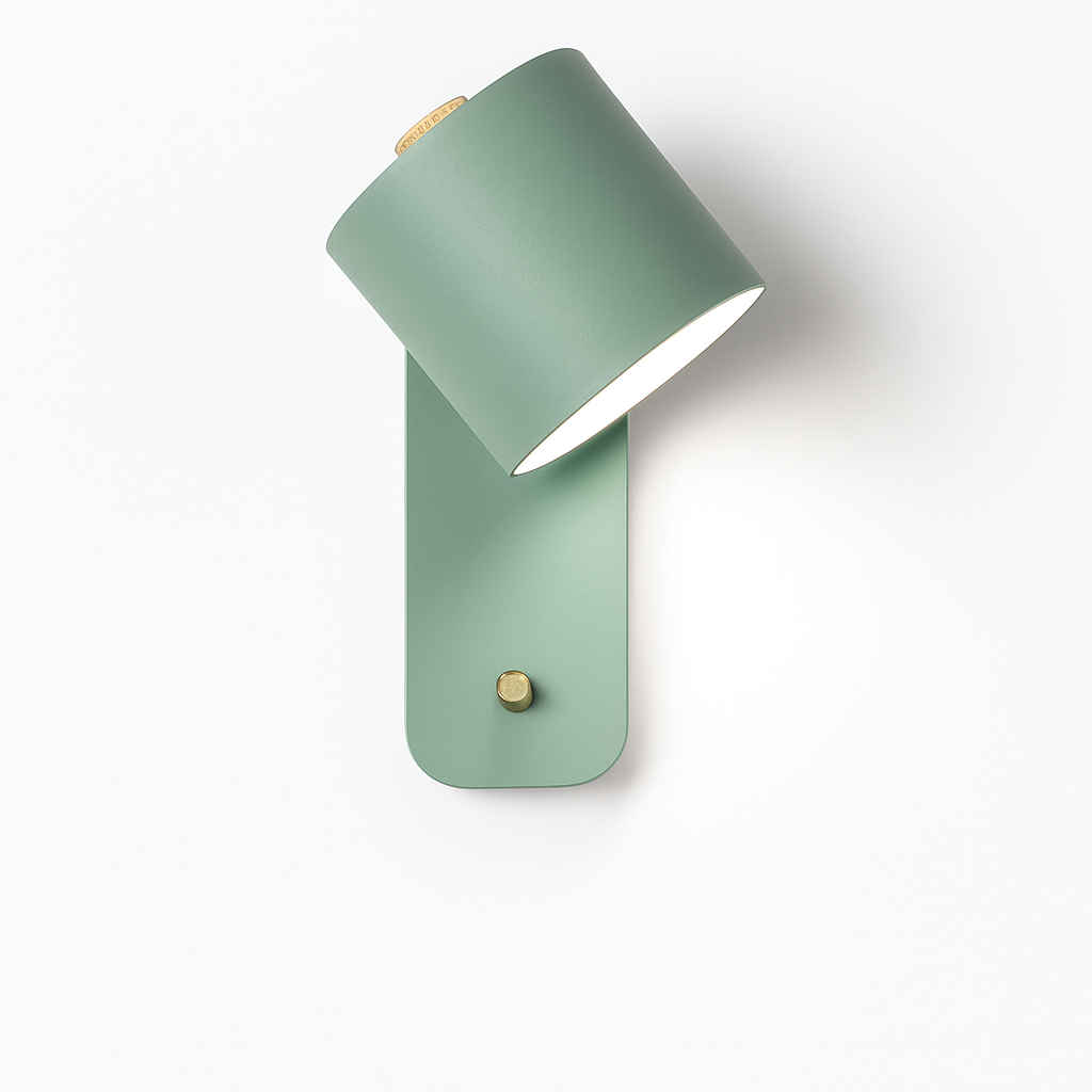 Metal Wall Sconce with Dual-Direction Glow E27 Socket Touch Control Perfect for Bedrooms Hallways and Reading Nooks Modern Minimalist Up-Dow