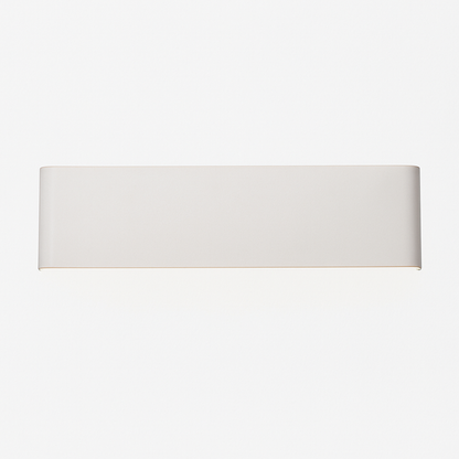 Modern Linear LED Wall Sconce Aluminum Up Down Light Fixture for Bedroom Living Room Hallway Bathroom Black White Chrome Accent Lighting