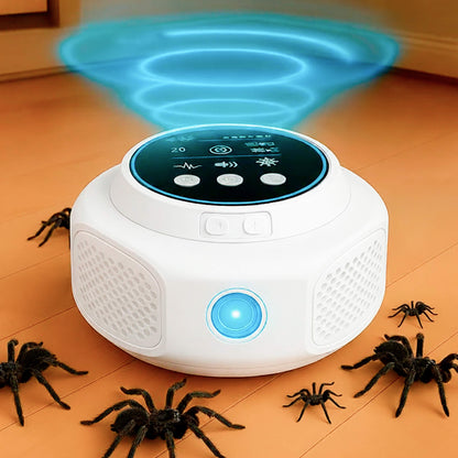 Ultrasonic Spider Repellent Plug-In for Home, Chemical-Free Pest Control Device, Safe for Kids & Pets, 3200 sq ft Coverage