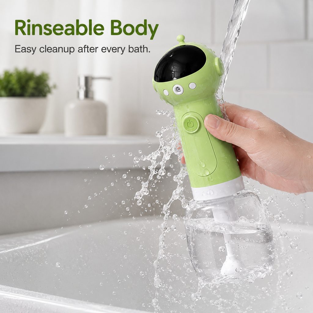 Ortekor AstroFoam Pet Bath Bubble Maker for Home Dog Baths - One-Press Dense Foam Sprayer for Less Hand-Scrubbing & Cleaner Bath Time