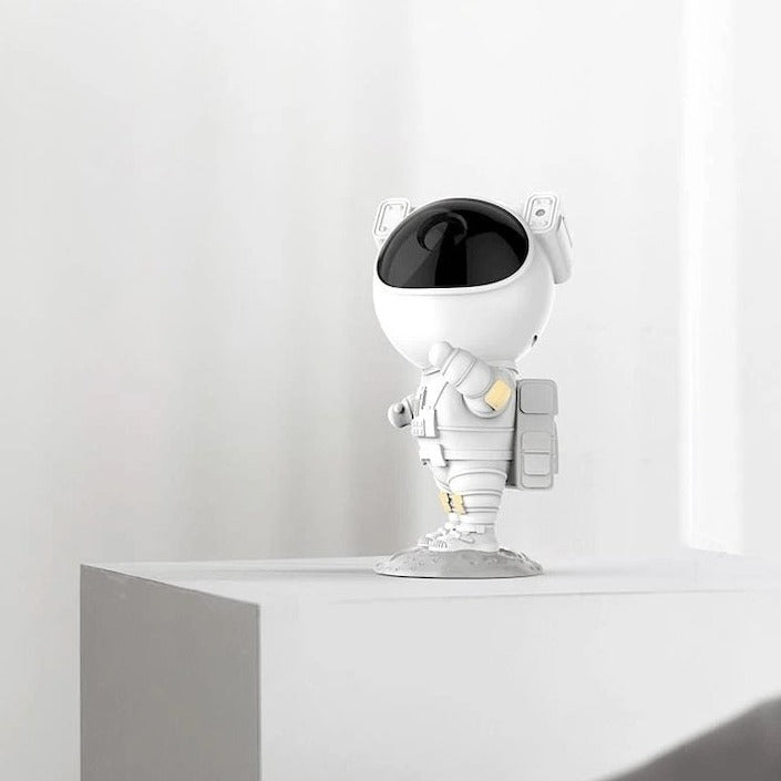 Space Star Projector Night Light with Removable Astronaut Figure for Bedroom & Kids Room | RGB LED Nebula Ceiling Lamp with Remote Control T