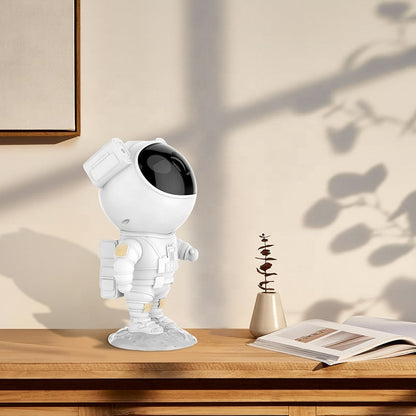 Projecteur d'étoiles astronaute veilleuse LED avec télécommande, 8 modes de couleur, tête rotative, alimenté par USB, pour chambre à coucher, décoration spatiale, enfants et adolescents