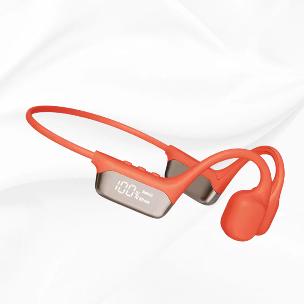 Open-Ear Bone Conduction Wireless Headphones – Lightweight Sport Earphones with 13-Hour Battery, IPX5 Water Resistant for Running, Cycling