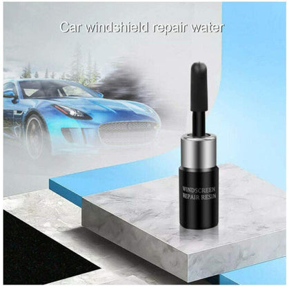 Windshield Chip Repair Kit – DIY Glass Crack Filler Resin for Cars, Trucks & SUVs – Stops Spread of Bulls-Eye & Star Breaks
