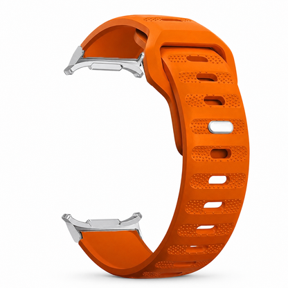 Flexible Silicone Sport Watch Band for Samsung Galaxy Watches – Vented Athletic Design with 13 Colors for 40mm 44mm 46mm 47mm