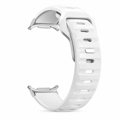 Flexible Silicone Sport Watch Band for Samsung Galaxy Watches – Vented Athletic Design with 13 Colors for 40mm 44mm 46mm 47mm