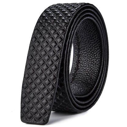 Genuine Cowhide Leather Belt for Men – Waterproof & Scratch-Resistant Everyday Wear