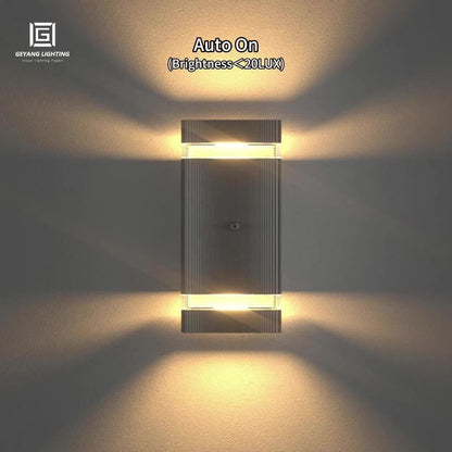 GeyaLuxe - Motion Sensor Outdoor Wall Light