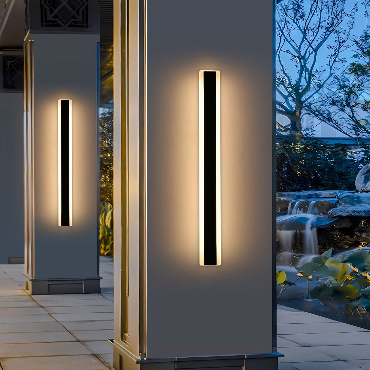 Valtora - Linear Outdoor Wall Strip Light