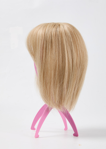 Clip-In Bangs Hairpiece with Side Swept Layers – Instant Fringe Look for Any Occasion | Natural Texture Heat Stylable