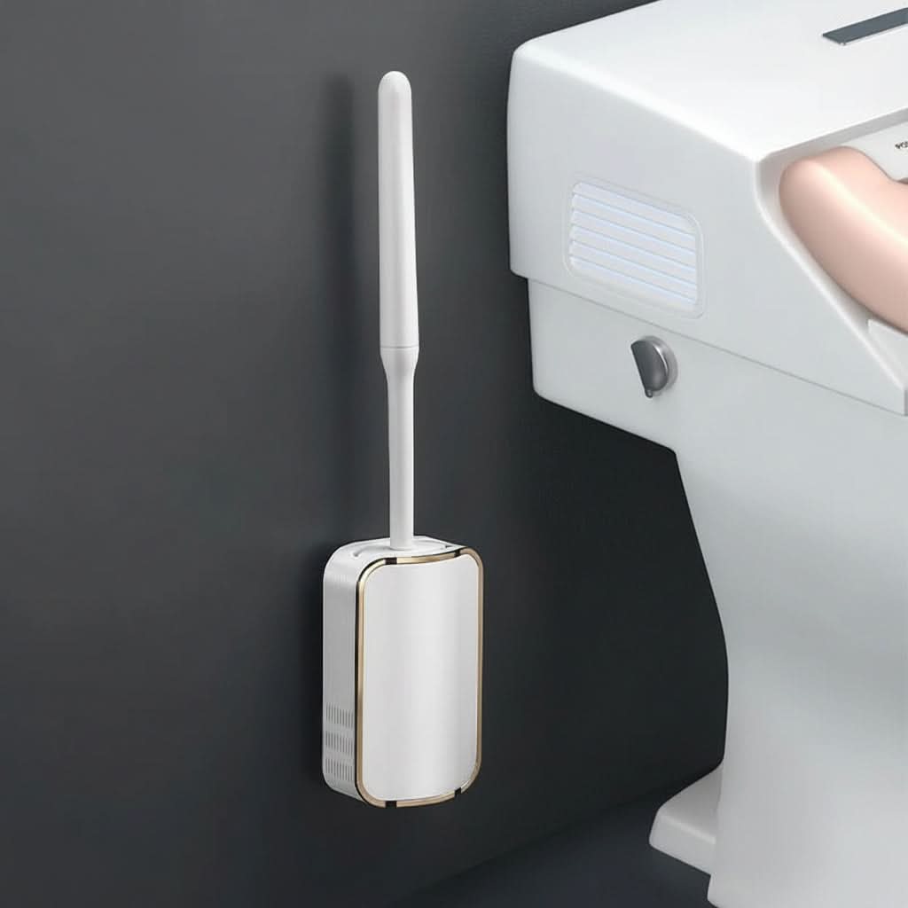 LUXCLEANSE – Wall Mounted Quick Dry Toilet Brush Set