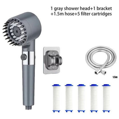 PUREJETIX – High Pressure Filter Shower Head with 3 Modes