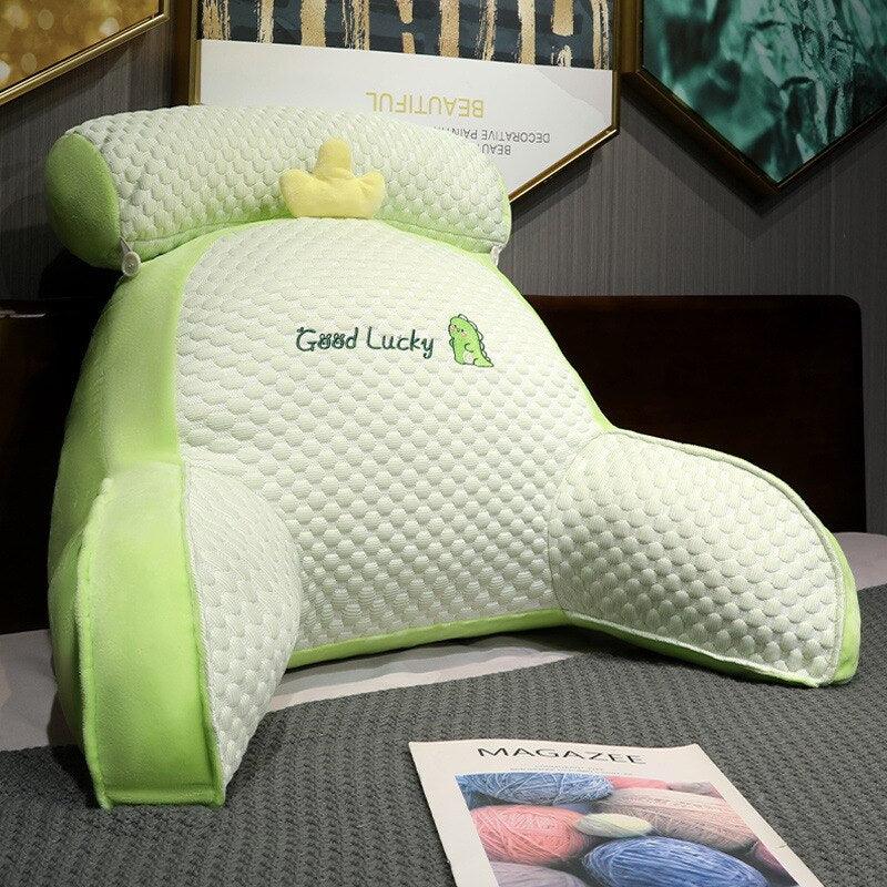 Coussin de soutien lombaire en mousse à mémoire de forme pour chaises et véhicules, correcteur de posture, coussin de soulagement de 42 cm de large pour siège de bureau à domicile et voiture