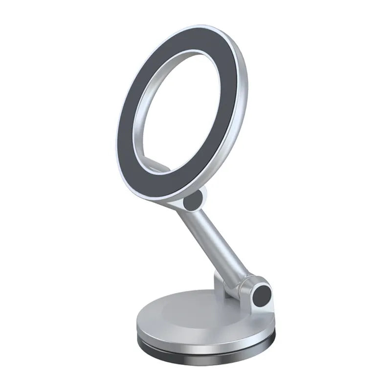 Dashboard Magnetic Cell Phone Mount 360° Rotating Universal Clip-On Holder for Navigation & Hands-Free Driving