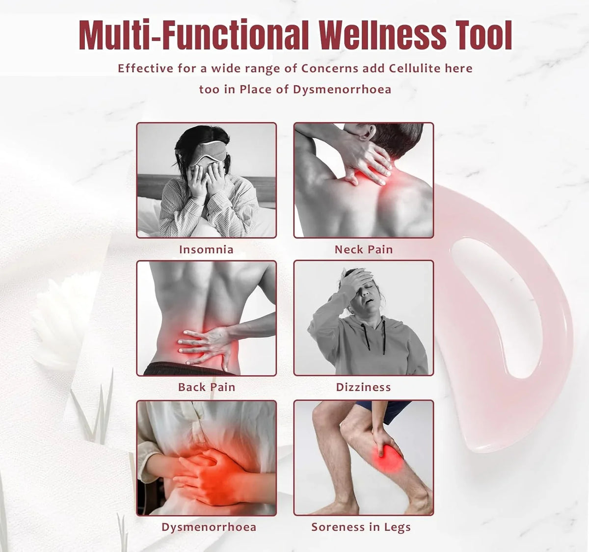 Body Cupping Set Silicone Cups Cellulite & Swelling Care