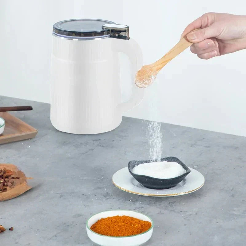 Electric Countertop Flour Mill for Whole Grains, Coffee Beans, Spices & Seeds – Stainless Steel Home Grinding Machine