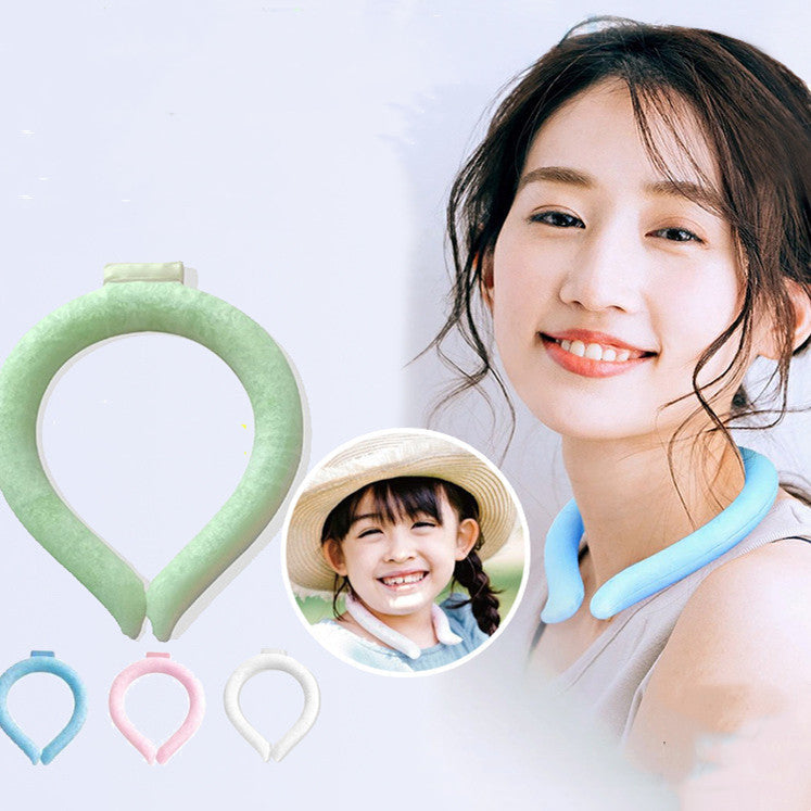 Cooling Neck Ring for Summer Heat, Personal Cooling Device, Reusable Neck Cooling Ring with No Batteries Required