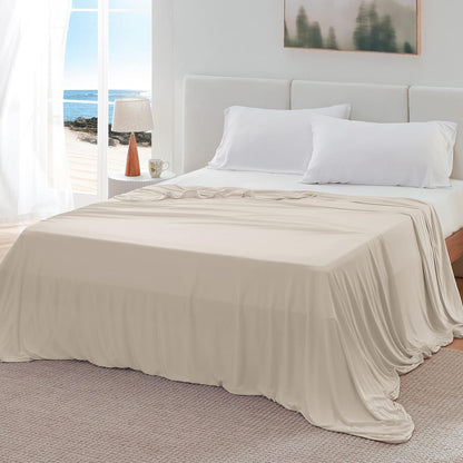 Confort douillet | Couverture rafraîchissante d'été en rayonne de bambou pour les dormeurs qui ont chaud | Jeté léger pour les voyages et l'extérieur