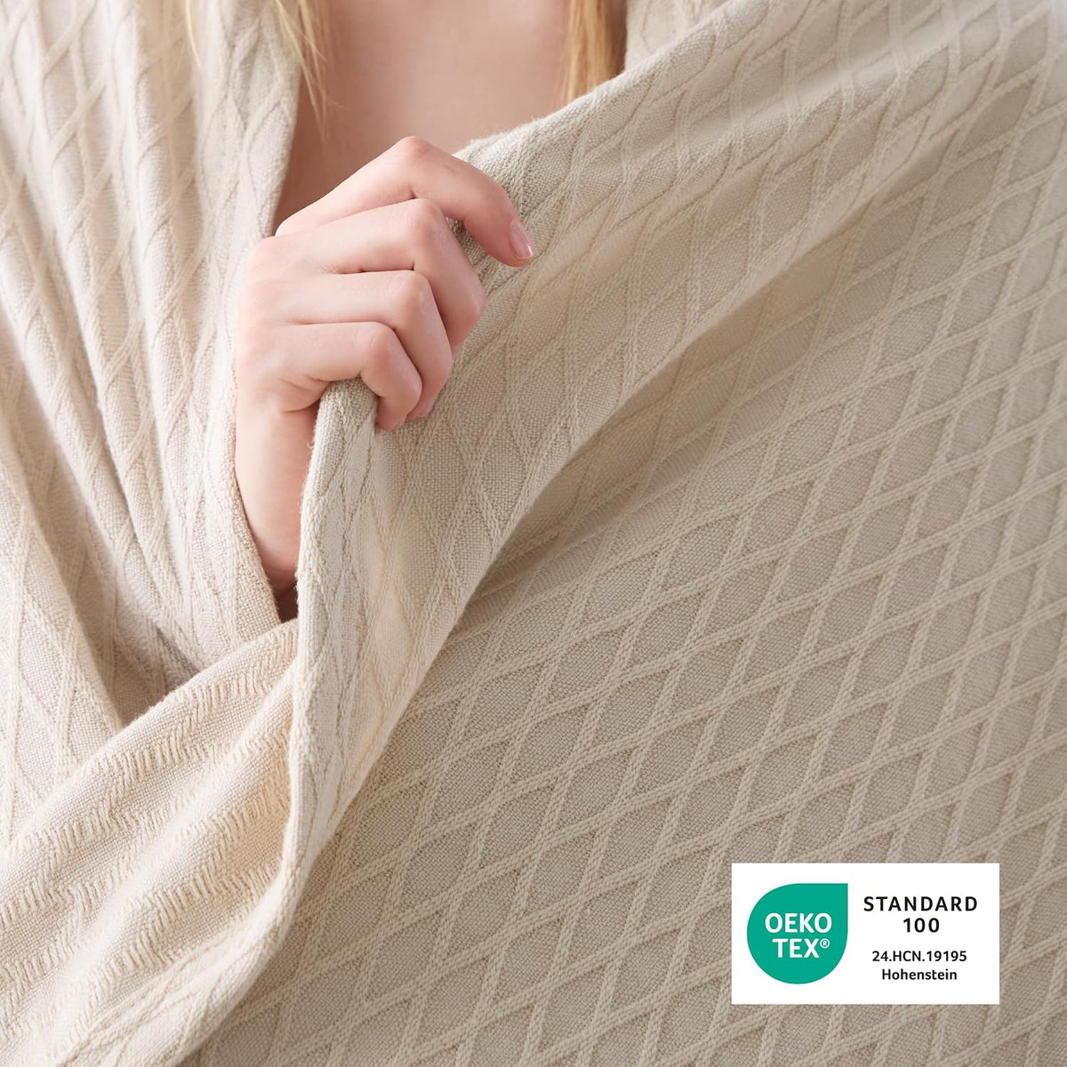 Confort douillet | Couverture rafraîchissante en rayonne de bambou pour dormeurs ayant chaud | Jeté d'été léger et respirant pour lit et canapé