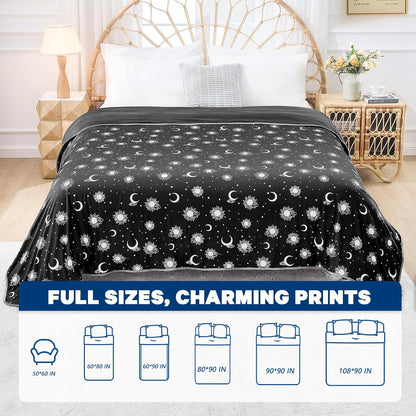 Confort douillet | Couverture rafraîchissante en tissu double face | Couverture d'été légère pour les dormeurs ayant chaud et les voyages