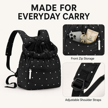 Ortekor Hands-Free Pet Carrier Backpack for Everyday Outings – Breathable Travel Carrier for Cats & Small Dogs