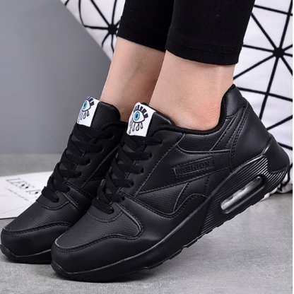Women's Athletic Sneakers Lightweight Cushioned Walking Running Shoes with Air Cushion Support for Gym Fitness Workout