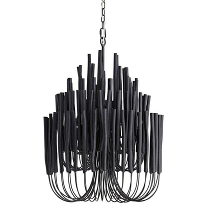 Layered Stick Pendant Light Fixture Metal Construction Adjustable Height Dining Room Entryway Foyer Modern Overhead Illumination Statement P