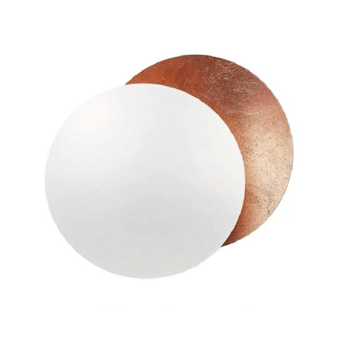 Applique murale Eclipse réglable, disque en métal rotatif de 12 pouces de diamètre, finition noire, éclairage d'ambiance pour chambre, salon, couloir, intérieur
