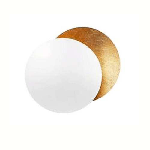 Applique murale Eclipse réglable, disque en métal rotatif de 12 pouces de diamètre, finition noire, éclairage d'ambiance pour chambre, salon, couloir, intérieur