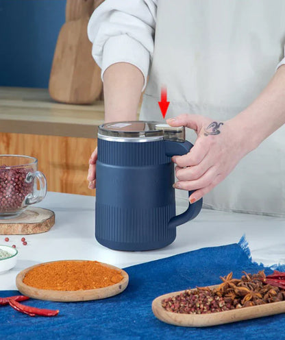 Electric Countertop Flour Mill for Whole Grains, Coffee Beans, Spices & Seeds – Stainless Steel Home Grinding Machine