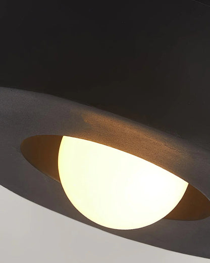 12-Inch Flush Mount LED Ceiling Light Fixture Resin Disc Contemporary Round Panel for Bedroom Hallway Living Room 3000K Warm Glow