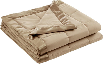 Collection Windom | Couverture en duvet synthétique avec traitement anti-humidité | Couvre-lit léger et doux toutes saisons, bordure satinée