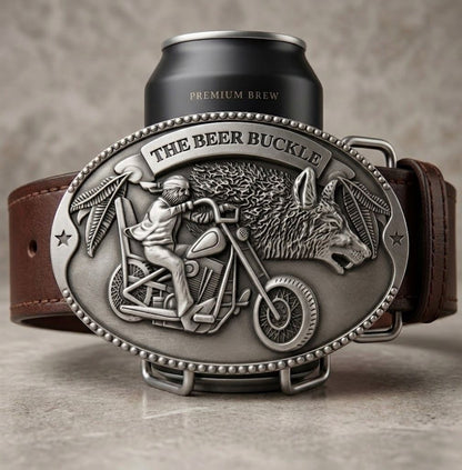 BrewBuckle™ - Beer Holding Belt Buckle