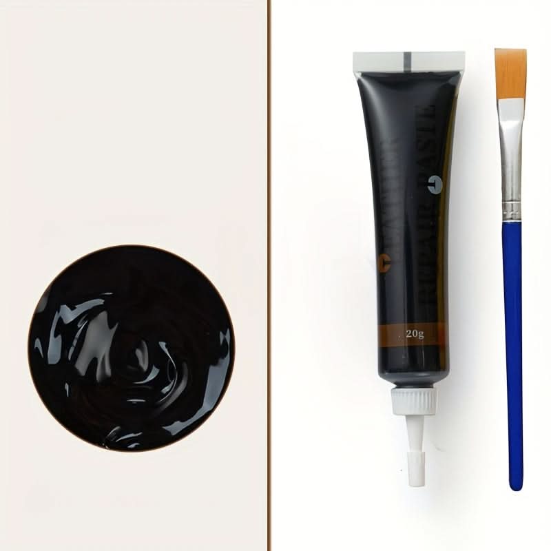 Kit de réparation pour cuir et vinyle pour canapés, intérieurs de voiture et tissus d'ameublement – 12 options de couleurs pour les retouches de meubles
