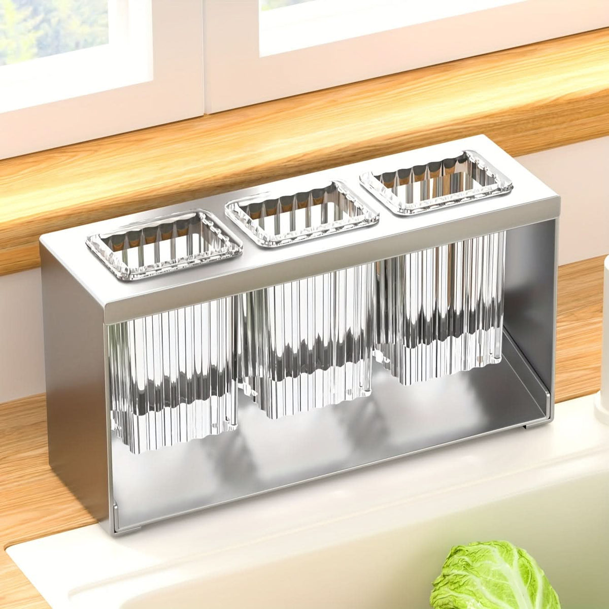 CHOPFLOW – Kitchen Chopstick Holder Water Drain Design