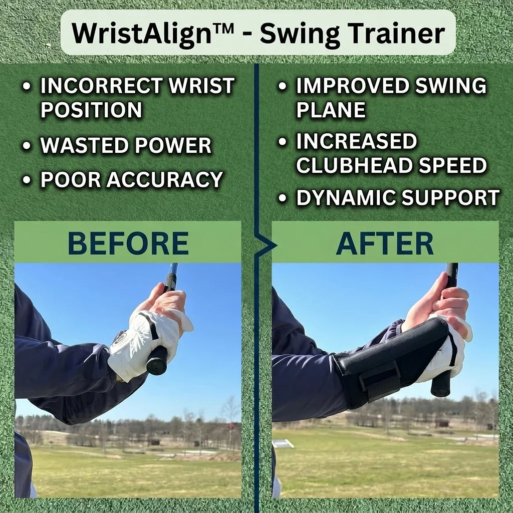 Golf Wrist Trainer Wrist Alignment Instant Feedback