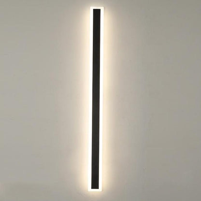 Weather-Resistant LED Outdoor Wall Light with Acrylic Panel for Entryway & Patio