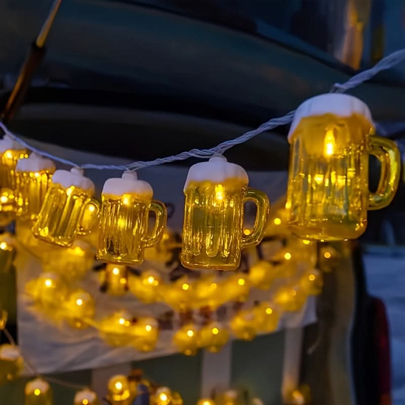 BREWGLOW – Beer Mug LED Top for Festive Ambient Lighting