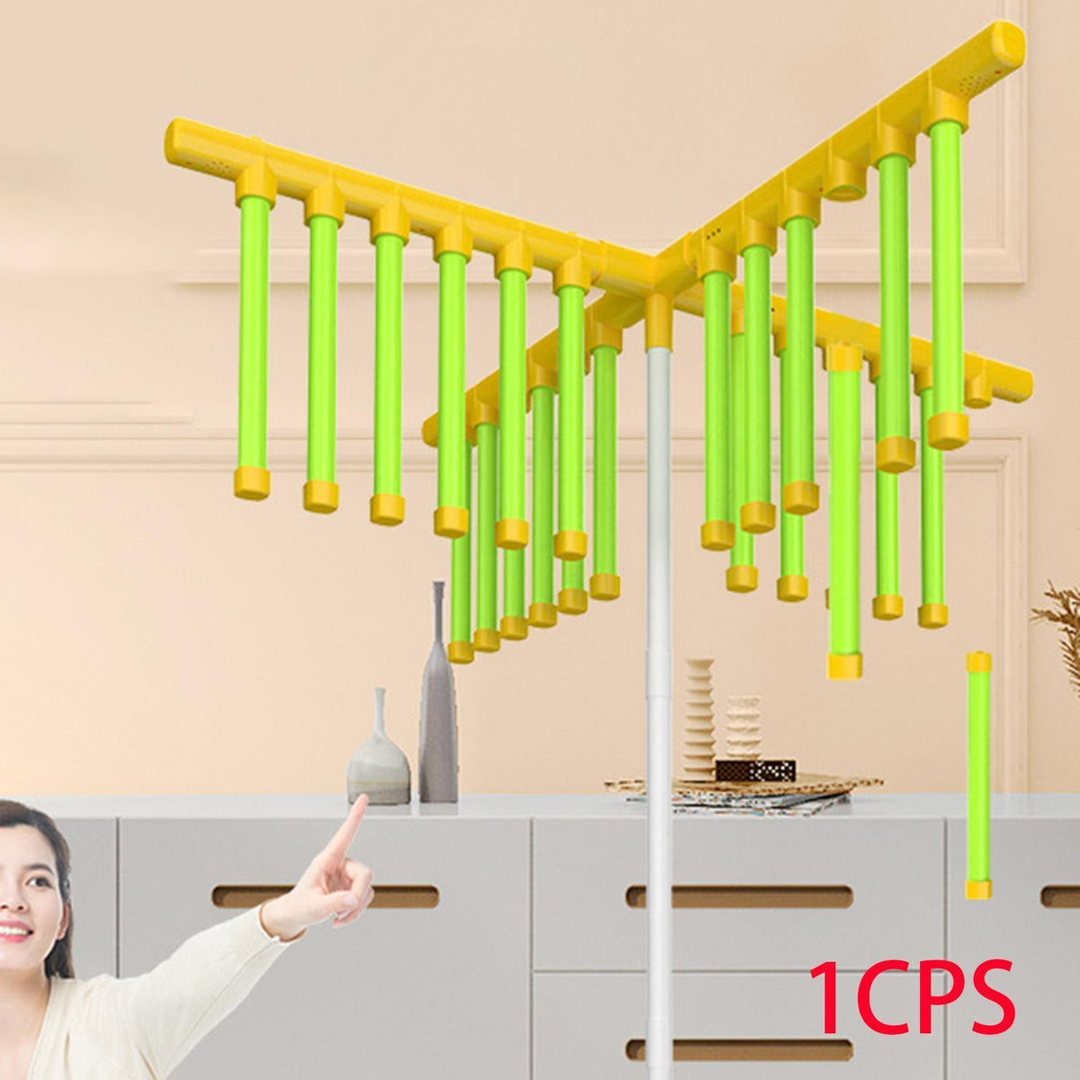 Speed Reflex Stick Drop Game USB Rechargeable with Adjustable Levels for Kids & Adults Party Play Indoor Fun Challenge