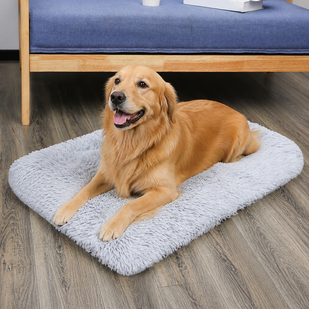 Ortekor Thick Fleece Lined & Washable Pet Mat (Removable Cover)