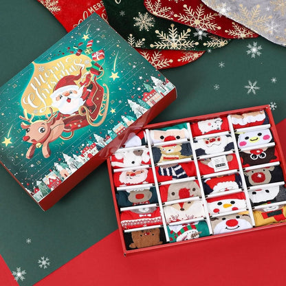 FESTIVETOES – Christmas Sock Advent Calendar for Seasonal Joy