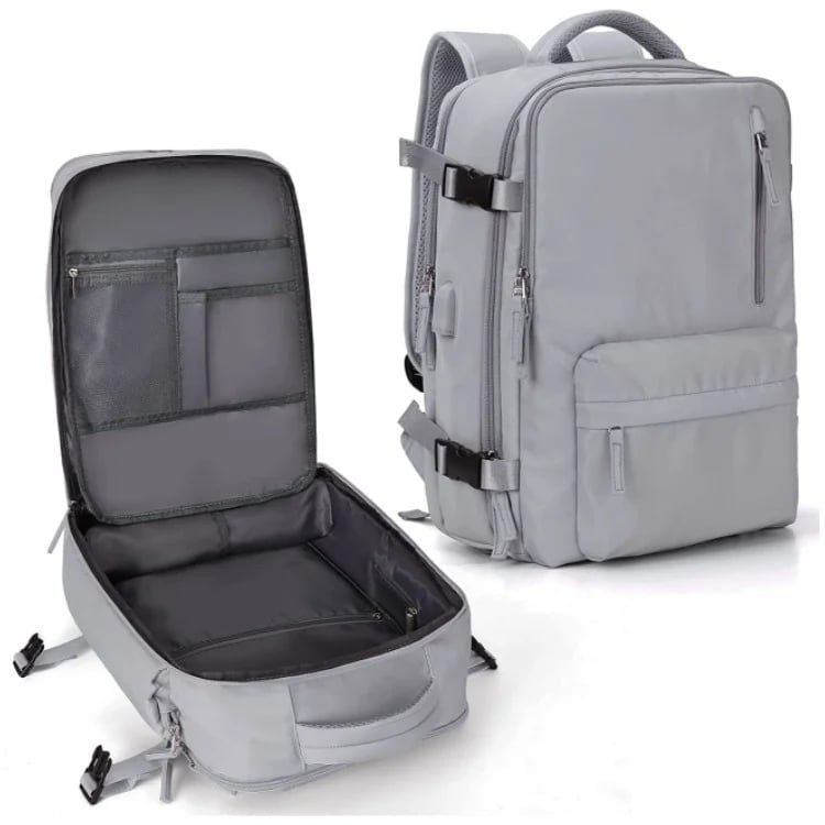 Women's Oxford Daypack with Multi-Compartment Organization for Travel, Commuting & Campus