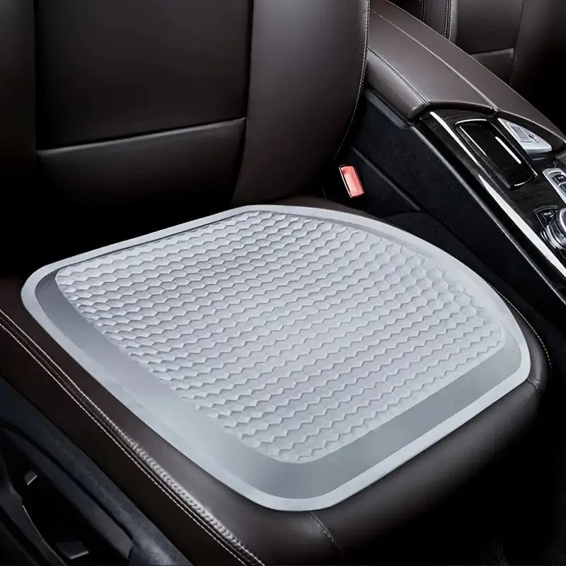 Ergonomic Gel Seat Cushion for Cars, Office Chairs & Home – Memory Foam Support Pad with Cooling Technology for Tailbone & Lower Back Relief