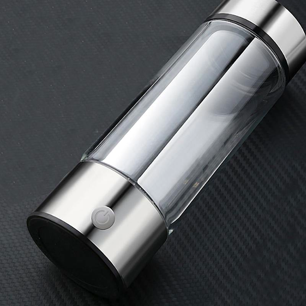 Rechargeable Hydrogen Water Generator Bottle 13.5 oz USB-C Travel Tumbler for Office Gym Home Daily Hydration